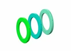 Magura Jarrusatulan Suojus - 12 Kpl - Neonvihreä / Sinivihreä / Mintun Vihreä