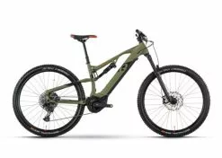 R Raymon FullRay 150E 9.0 - Sähkömaastopyörä - Vihreä -Polkupyörän Varusteet Myyntikauppa ray fullray 150 e90 amor black redmatt front