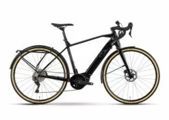 R Raymon GravelRay E 6.5 - Sähkömaantiepyörä -Polkupyörän Varusteet Myyntikauppa ray gravelray e65 black front