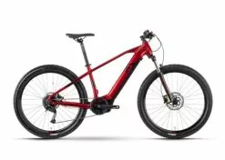 R Raymon HardRay E 4.0 - Sähkömaastopyörä - Punainen -Polkupyörän Varusteet Myyntikauppa ray hardraye40 27 deepred black front