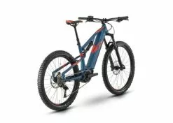 R Raymon TrailRay 160E 7.0 - Sähkömaastopyörä - Sininen -Polkupyörän Varusteet Myyntikauppa ray trailray160e70 blue red black back