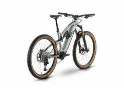 R Raymon TrailRay 160E 11.0 - Sähkömaastopyörä / EMTB -Polkupyörän Varusteet Myyntikauppa ray trailray 160 e 110 pistaccio matt back