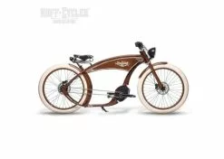 The Ruffian - Vintage Brown - Sähkökruisailupyörä -Polkupyörän Varusteet Myyntikauppa ruff cycles ruffian brown side right